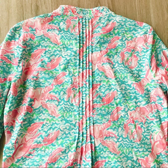 Lilly Pulitzer Sarasota Tunic Lobstah Roll - Picture 6 of 7